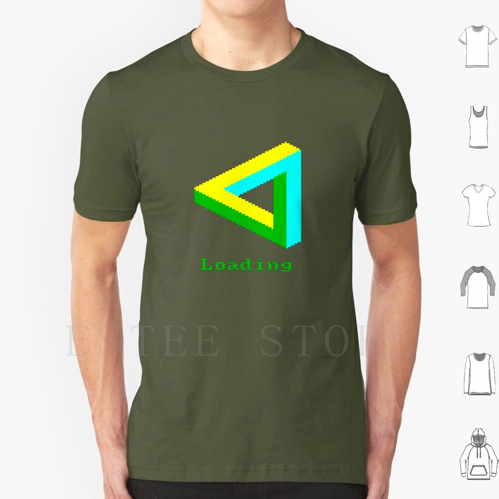 Retro Gaming Zx Spectrum - เสื้อยืด Impossible DIY ไซส์ใหญ่ 100% ผ้าฝ้าย