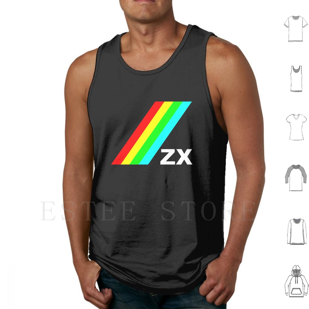 Retro Gaming Zx Spectrum - เสื้อกล้าม Zx รุ่น Spectrum Retro 80s