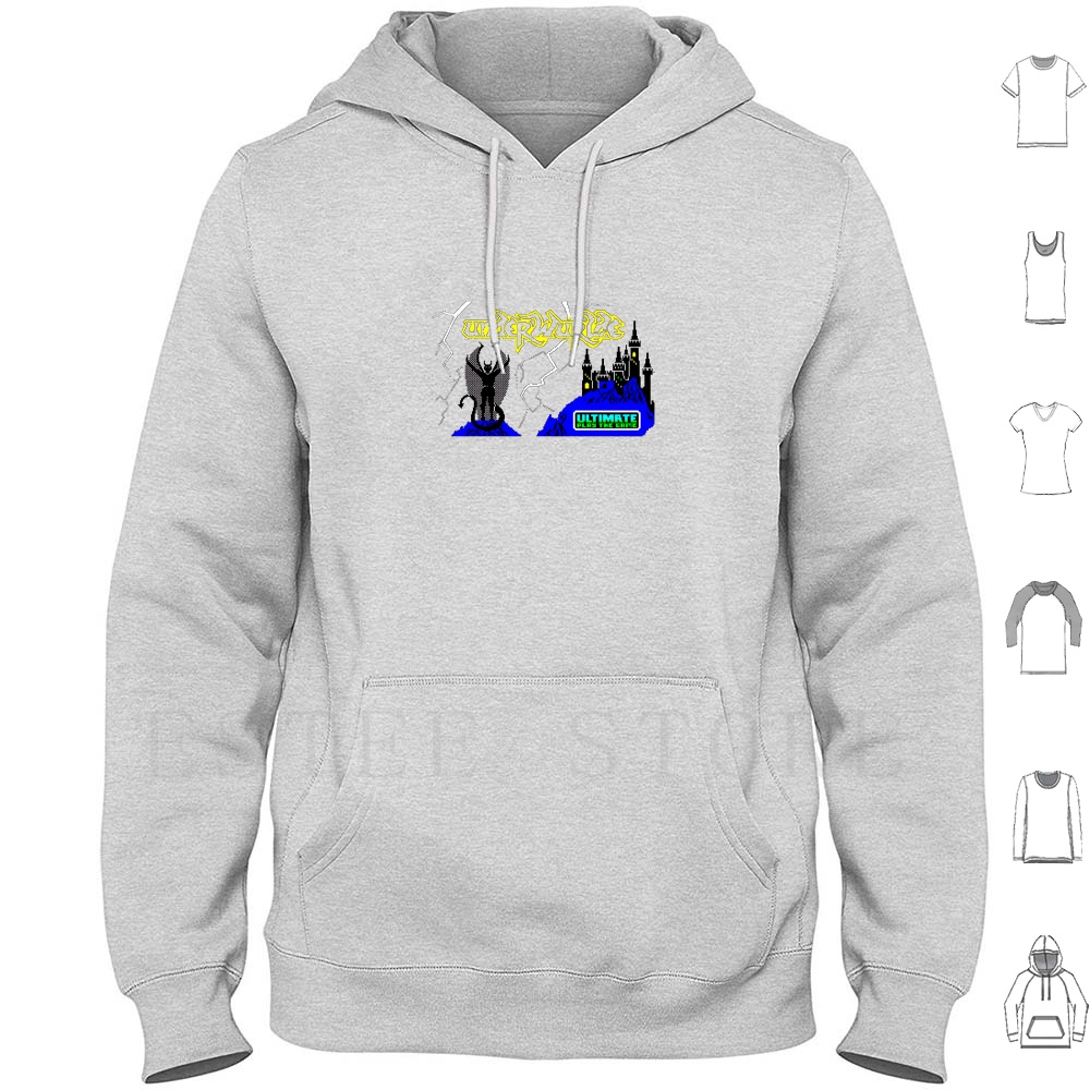 Retro Gaming Zx Spectrum - หน้าจอแสดงผลขณะกำลังโหลด : Underwurlde Hoodies Zx Spectrum