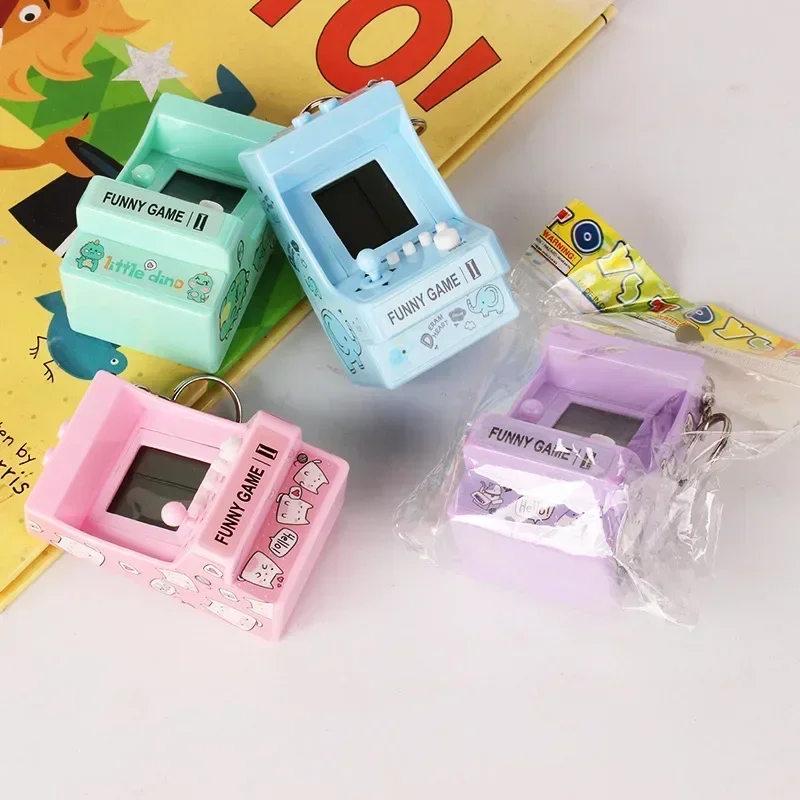 Retro Gaming Kc - ห่วงพวงกุญแจขนาดเล็กแบบพกพาในตัว26เกมคลาสสิกย้อนยุคคอนโซลเกมมือถืออิเล็กทรอนิกส์สำหรับเด็กเล่นเกม