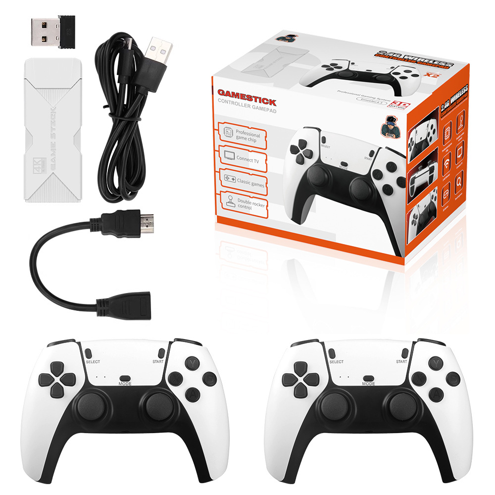 Retro Gaming Stick - P5 PRO คอนโซลวิดีโอเกม 2.4G Wireless Controller