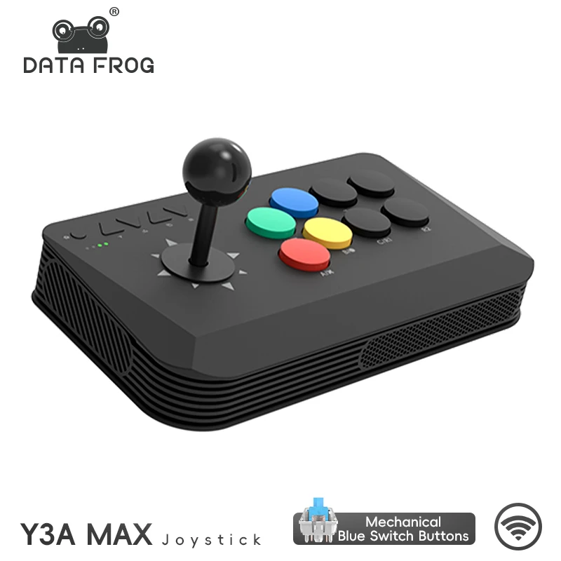 Retro Gaming Stick - จอยสติ๊กไร้สาย Data Frog Y3A Max สำหรับเล่นเกมต่อสู้บนพีซี