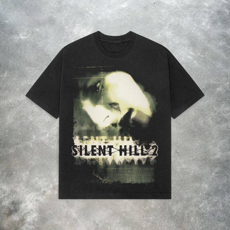 Retro Gaming T Shirt - เสื้อยืด Silent Hill 2 OST สไตล์เรโทร