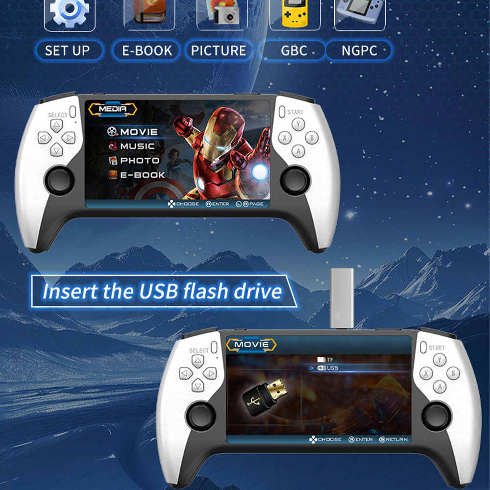 เครื่องเล่นเกมพกพา SF3500 รุ่น - Retro Gaming Usb บทวิจารณ์และราคา