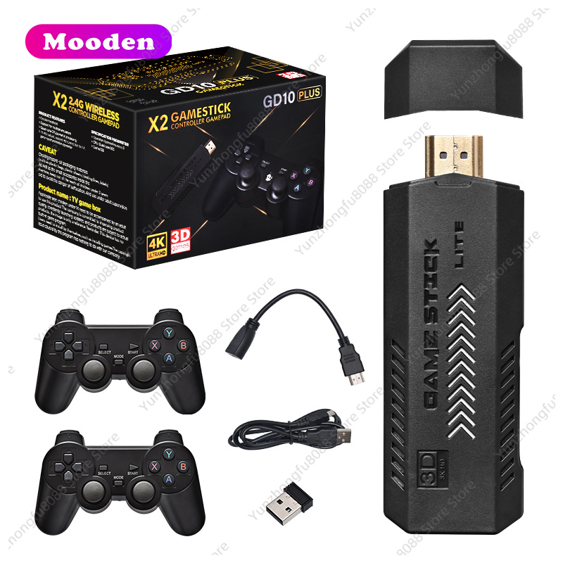 L GD10 Plus เกมสติ๊ก 4k กล่องด - Retro Gaming Stick บทวิจารณ์และราคา