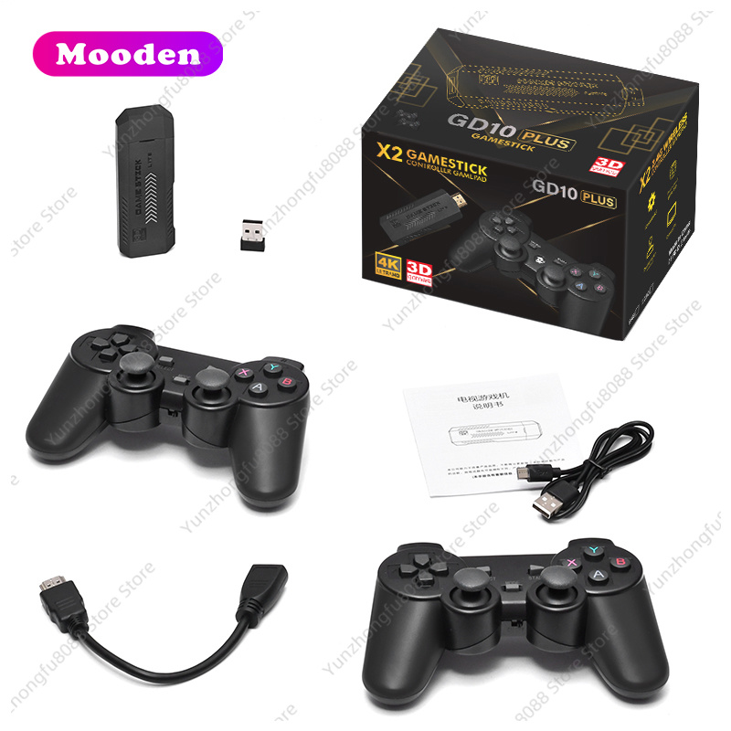 L GD10 Plus เกมสติ๊ก 4k กล่องด - Retro Gaming Stick บทวิจารณ์และราคา