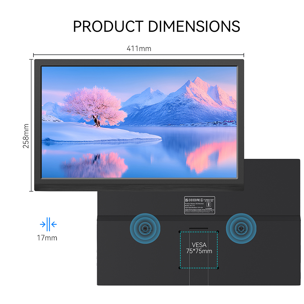 จอภาพพกพาขนาด 17.3 นิ้ว ความละ - Retro Gaming Monitor บทวิจารณ์และราคา