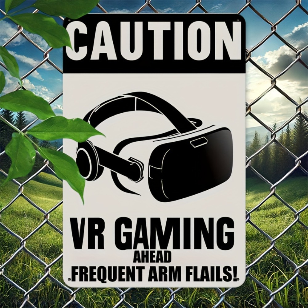 ป้ายโลหะเตือนความปลอดภัยสำหรับ - Retro Gaming Vr บทวิจารณ์และราคา