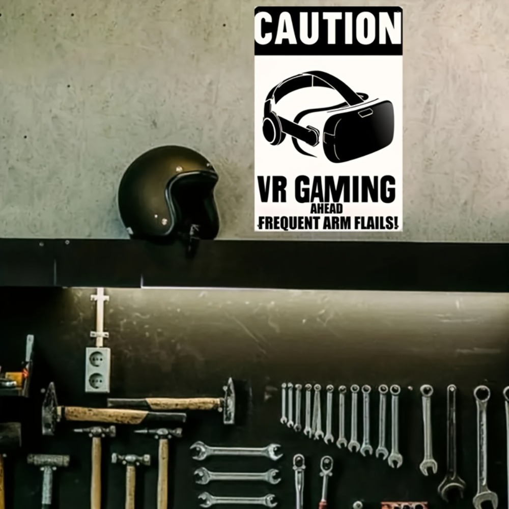 ป้ายโลหะเตือนความปลอดภัยสำหรับ - Retro Gaming Vr บทวิจารณ์และราคา