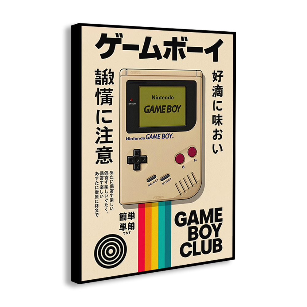 วินเทจเกมมิ่งคอนโซล แคนวาส วอล - Retro Gaming Japan บทวิจารณ์และราคา