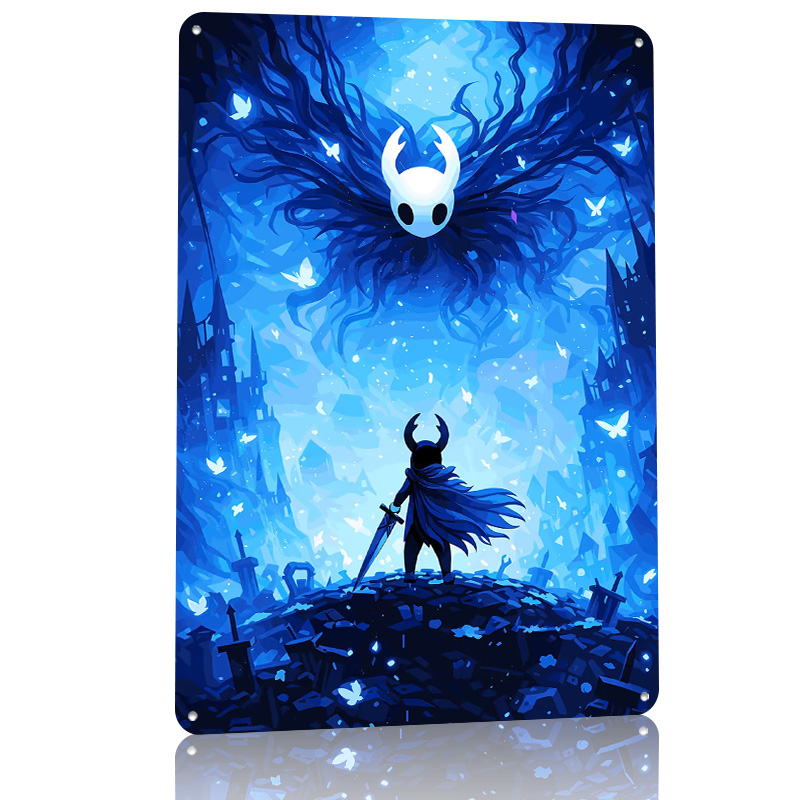 โปสเตอร์โลหะ Hollow Knight Con - Retro Knight Gaming บทวิจารณ์และราคา