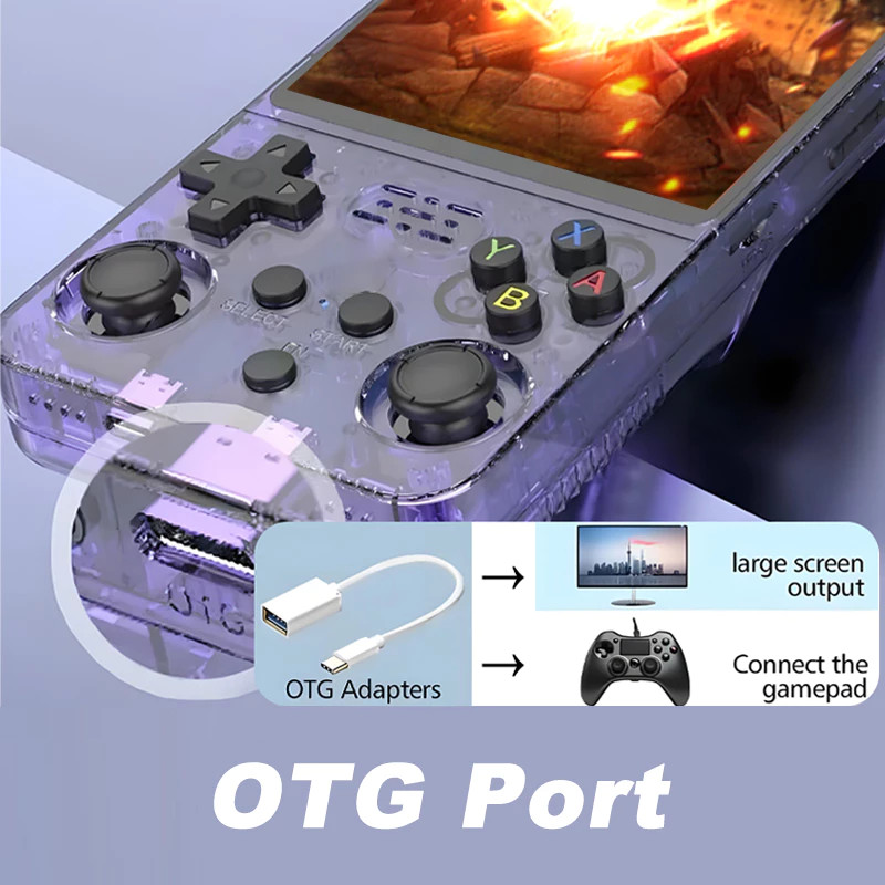 เครื่องเล่นเกมพกพา Mini R36S ร - Retro Gaming Kc บทวิจารณ์และราคา