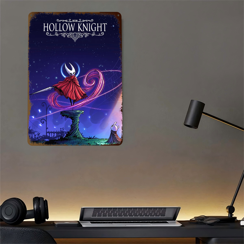 โปสเตอร์โลหะลาย Hollow Knight  - Retro Knight Gaming บทวิจารณ์และราคา