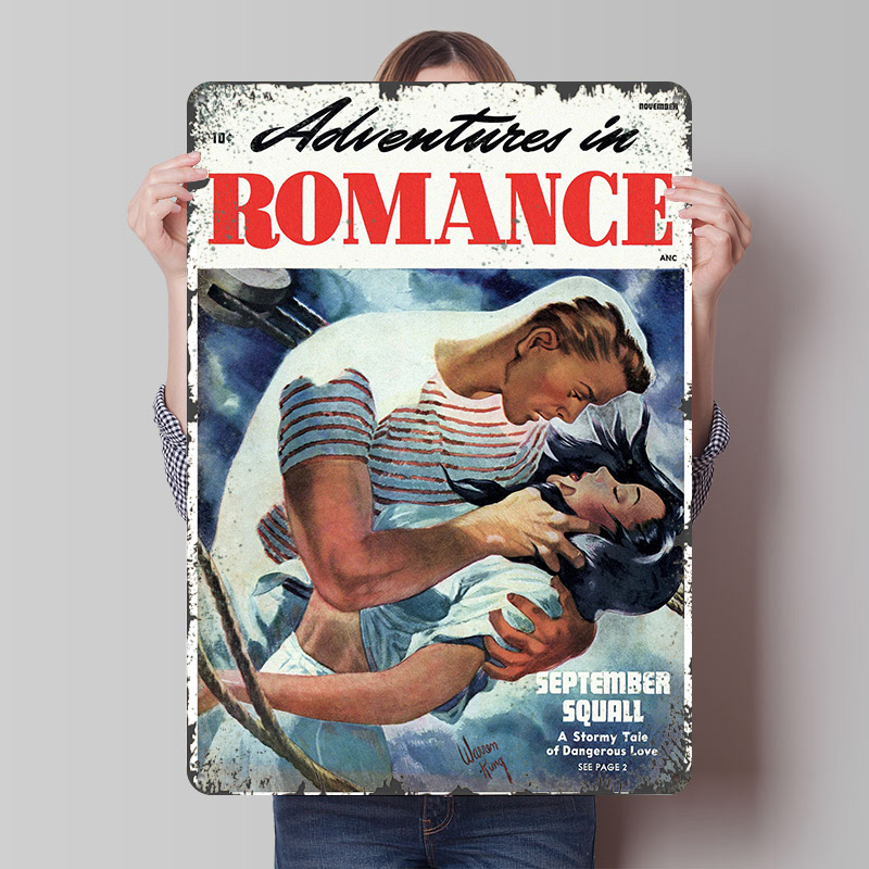 ADVENTURES IN ROMANCE โปสเตอร์ - Retro Gaming At บทวิจารณ์และราคา
