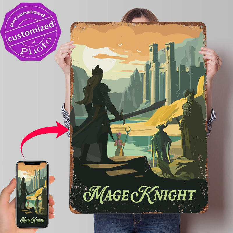 โปสเตอร์พิมพ์ลายเกม Mage Knigh - Retro Knight Gaming บทวิจารณ์และราคา