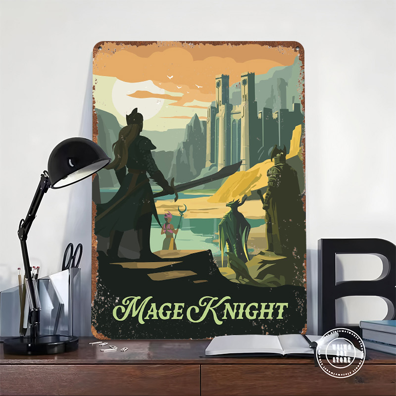 โปสเตอร์พิมพ์ลายเกม Mage Knigh - Retro Knight Gaming บทวิจารณ์และราคา