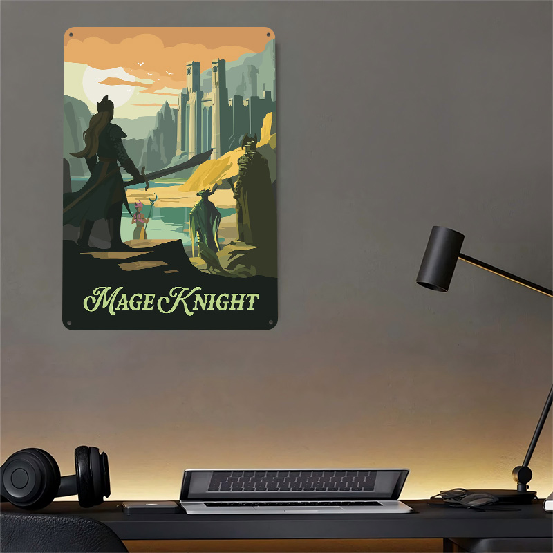 โปสเตอร์พิมพ์ลายเกม Mage Knigh - Retro Knight Gaming บทวิจารณ์และราคา