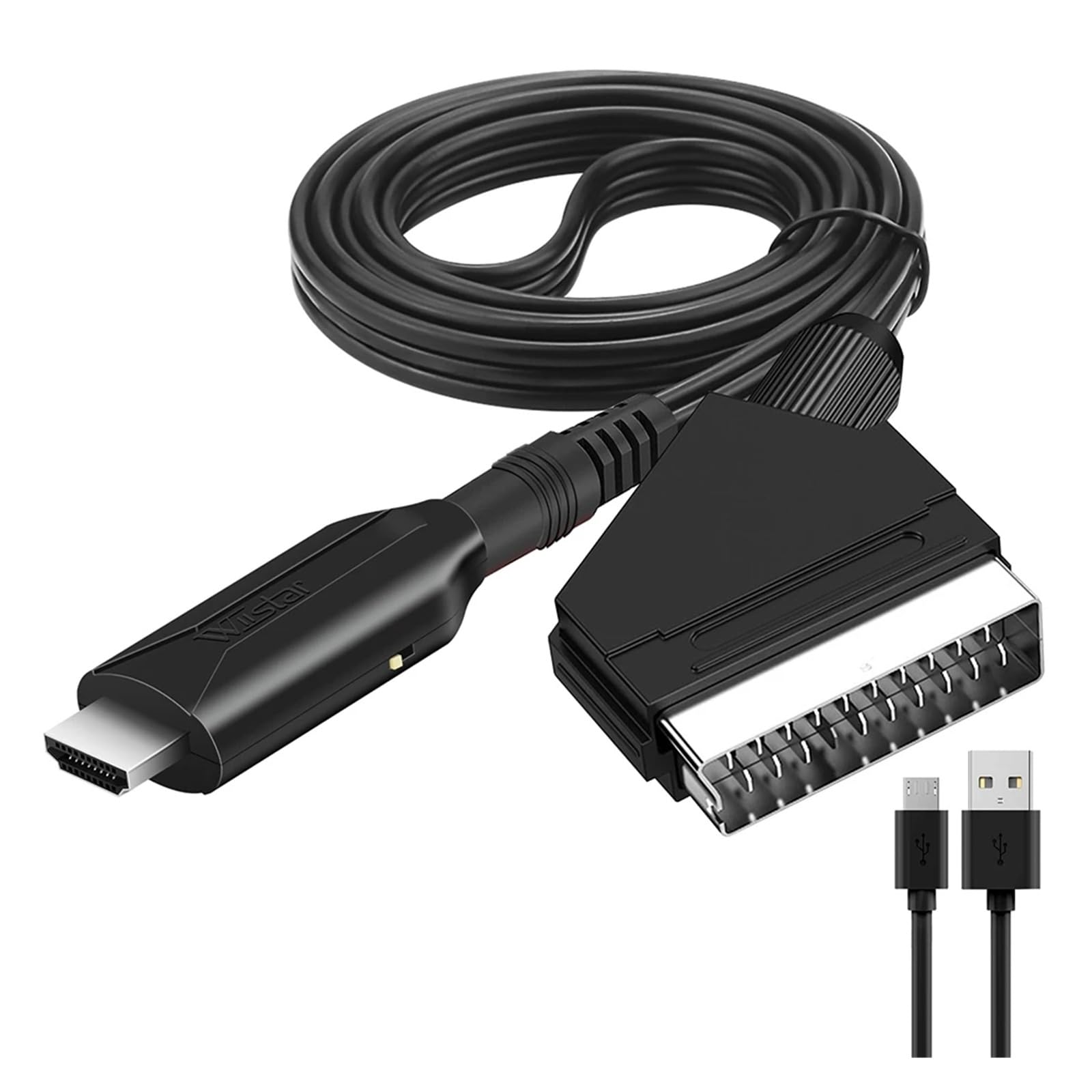 สายแปลงสัญญาณ SCART เป็น HDMI  - Scart To Hdmi บทวิจารณ์และราคา