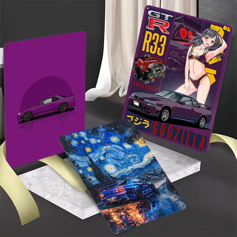 โปสเตอร์รถยนต์ (นิสสัน) สไตล์เ - Retro Gaming At บทวิจารณ์และราคา