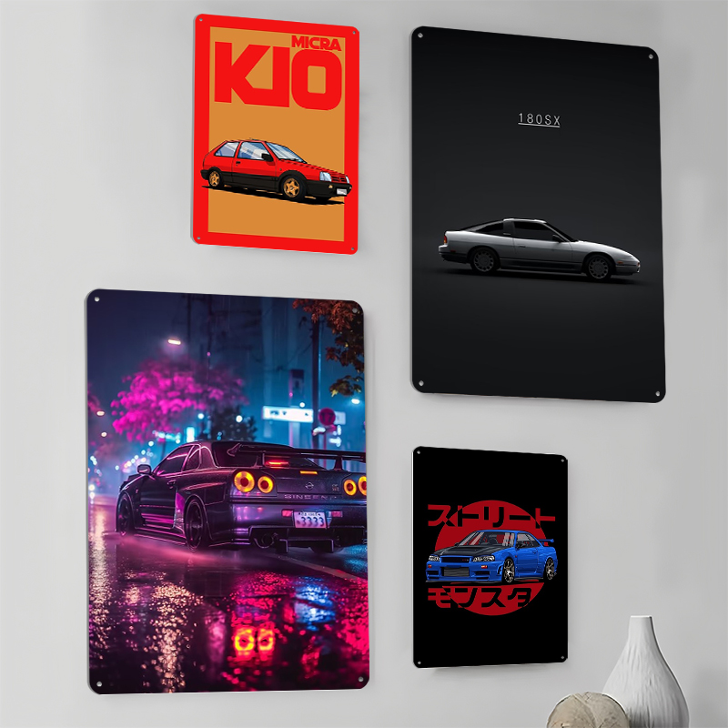 โปสเตอร์รถยนต์ (นิสสัน) สไตล์เ - Retro Gaming At บทวิจารณ์และราคา