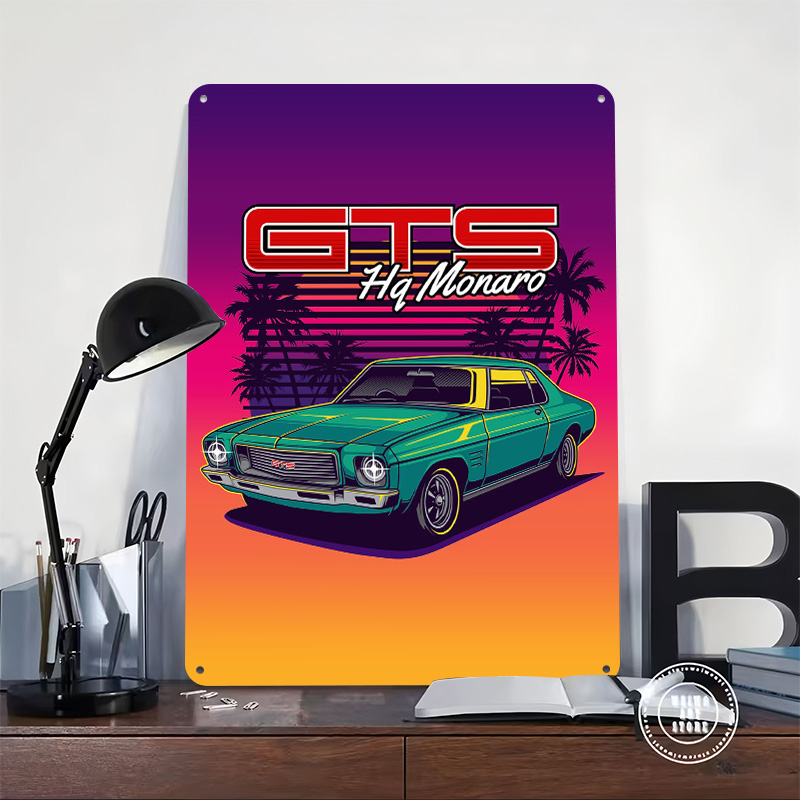 โปสเตอร์โลหะรถยนต์ HQ Monaro G - Retro Gaming At บทวิจารณ์และราคา