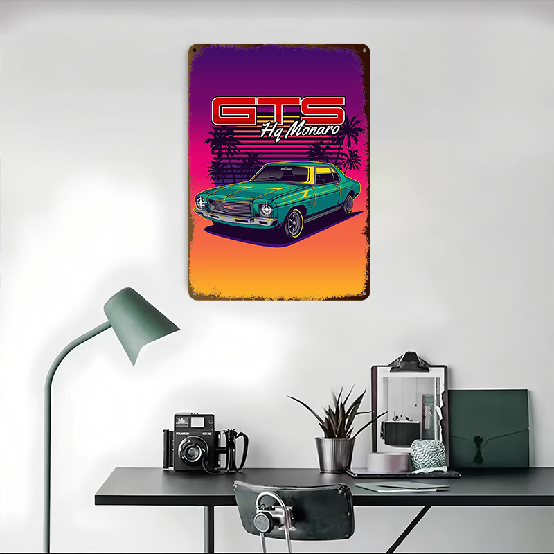 โปสเตอร์โลหะรถยนต์ HQ Monaro G - Retro Gaming At บทวิจารณ์และราคา