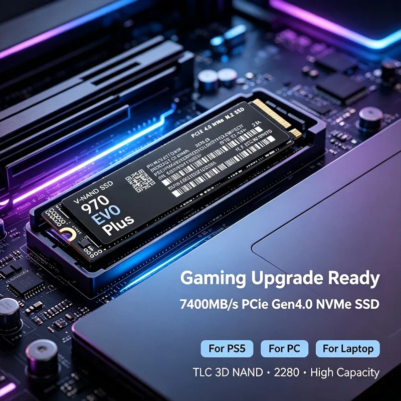 7400MB/s M.2 NVMe SSD 970 EVO  - Samsung Ssd 980 Pro บทวิจารณ์และราคา