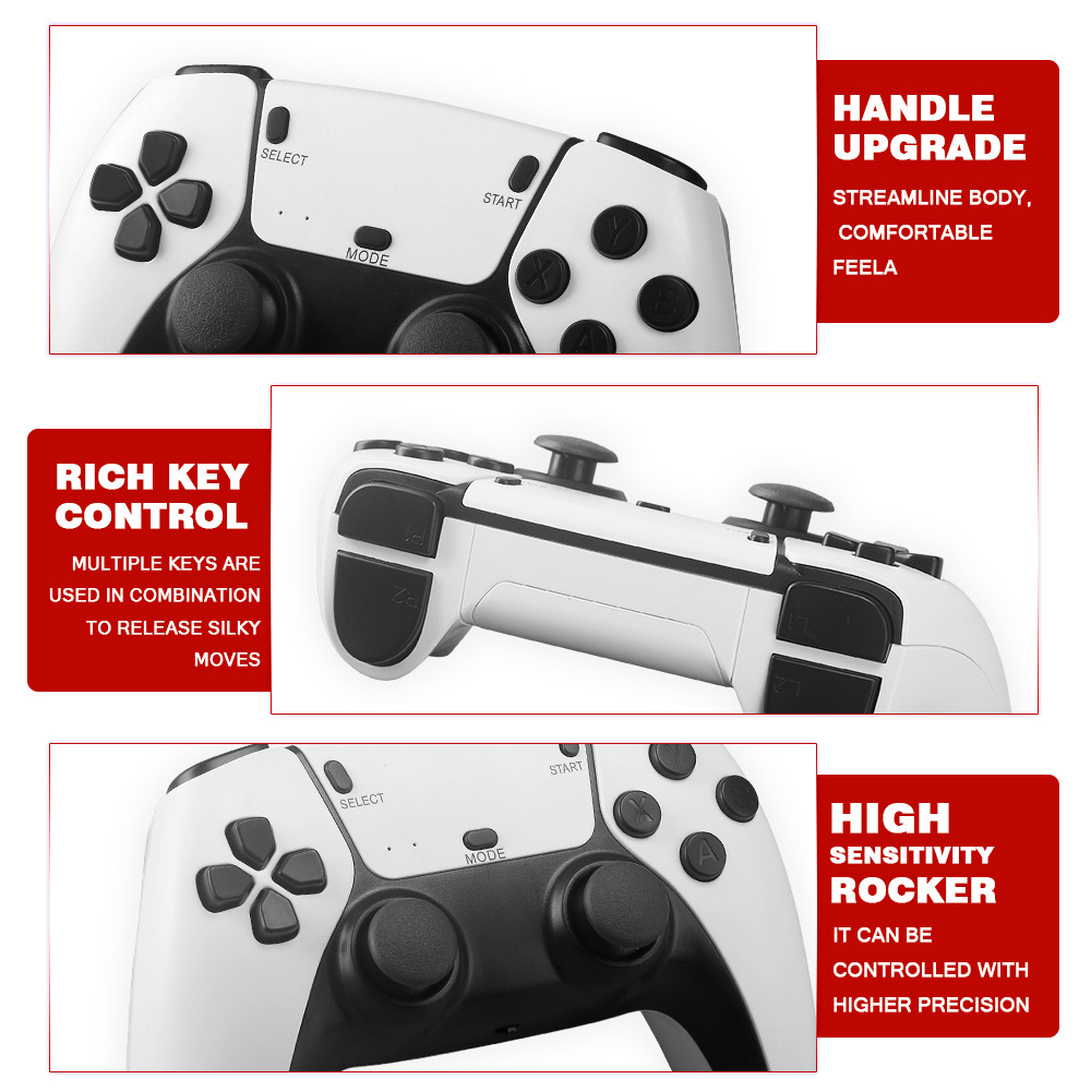 P5 PRO คอนโซลวิดีโอเกม 2.4G Wi - Retro Gaming Stick บทวิจารณ์และราคา