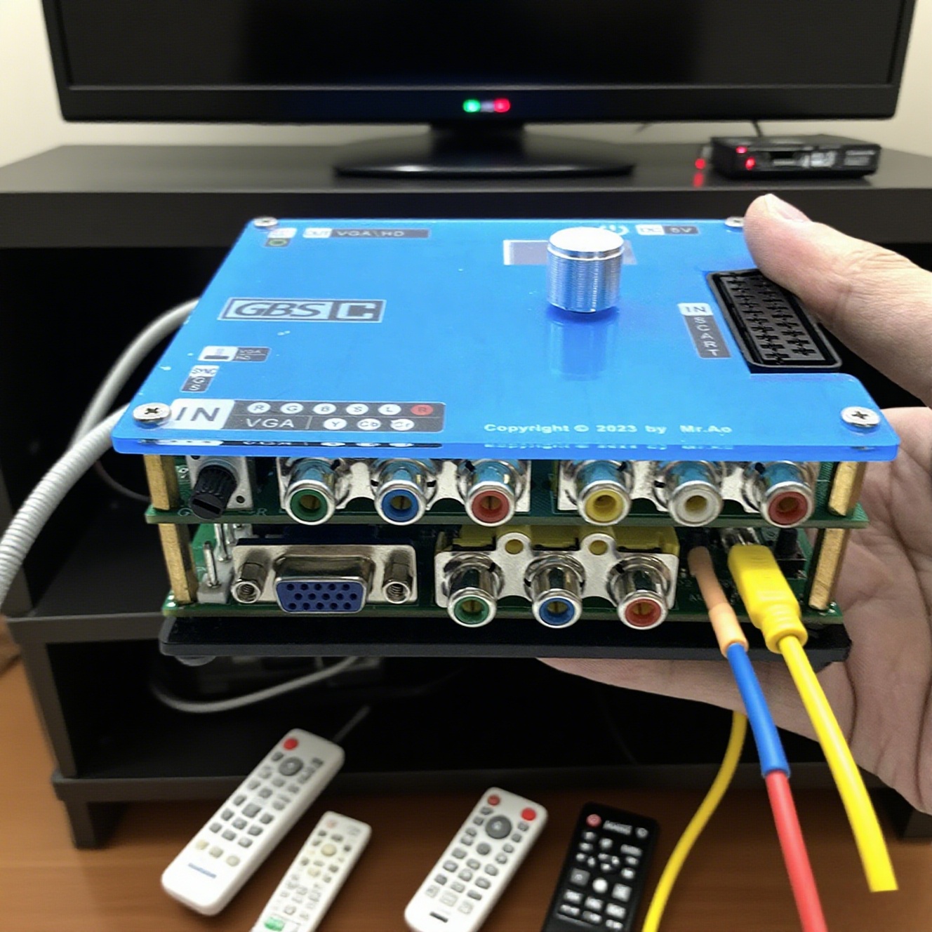 GBS ควบคุมตัวแปลงสัญญาณวิดีโอเ - Scart To Hdmi บทวิจารณ์และราคา
