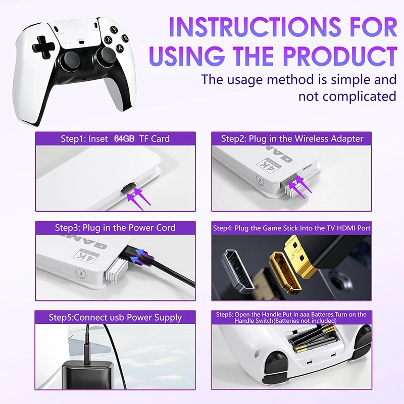 ทีวีเกม M15 4K รุ่นใหม่ มาพร้อ - Retro Gaming Stick บทวิจารณ์และราคา