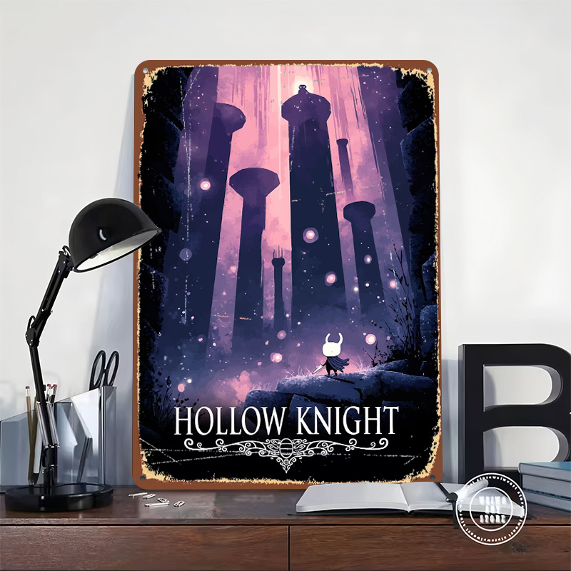 โปสเตอร์เกม Hollow Knight แบบพ - Retro Knight Gaming บทวิจารณ์และราคา