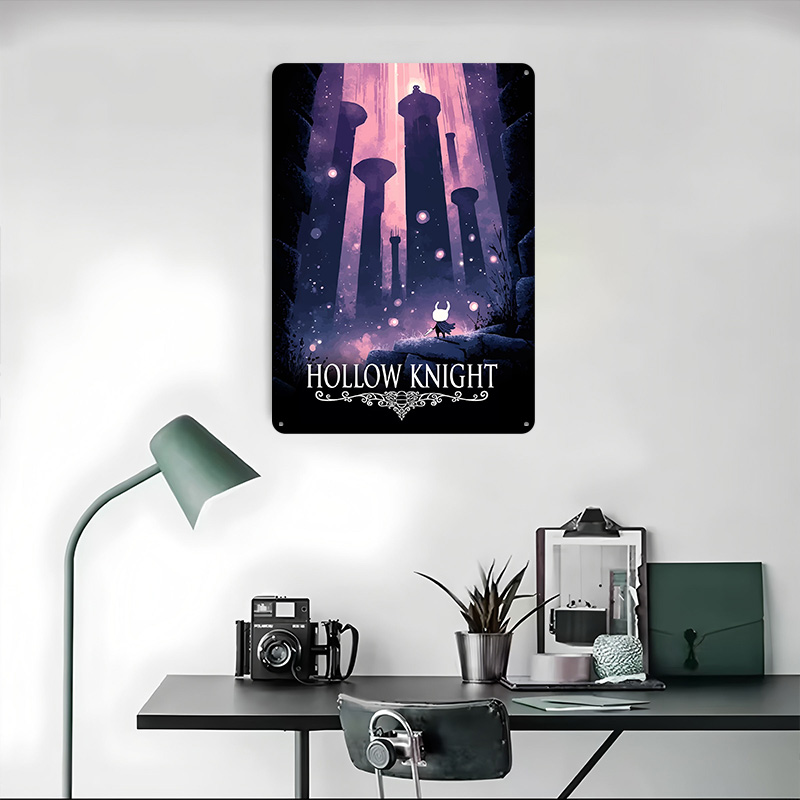 โปสเตอร์เกม Hollow Knight แบบพ - Retro Knight Gaming บทวิจารณ์และราคา