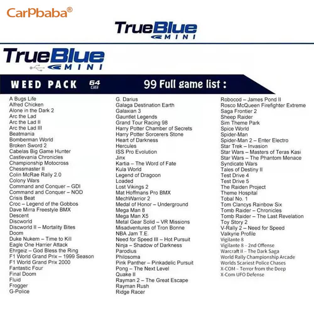 W3 สำหรับ True Blue Mini CRACK - Retro Gaming Stick บทวิจารณ์และราคา