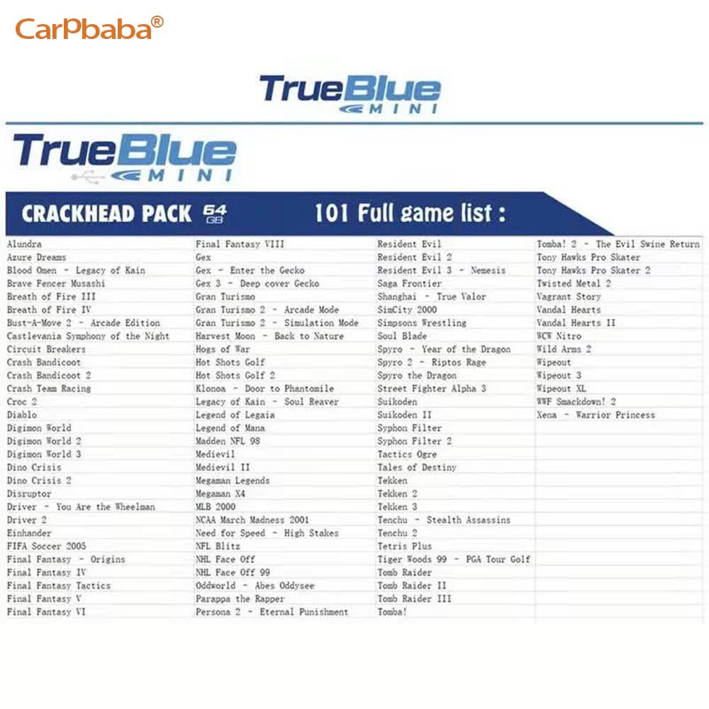 W3 สำหรับ True Blue Mini CRACK - Retro Gaming Stick บทวิจารณ์และราคา