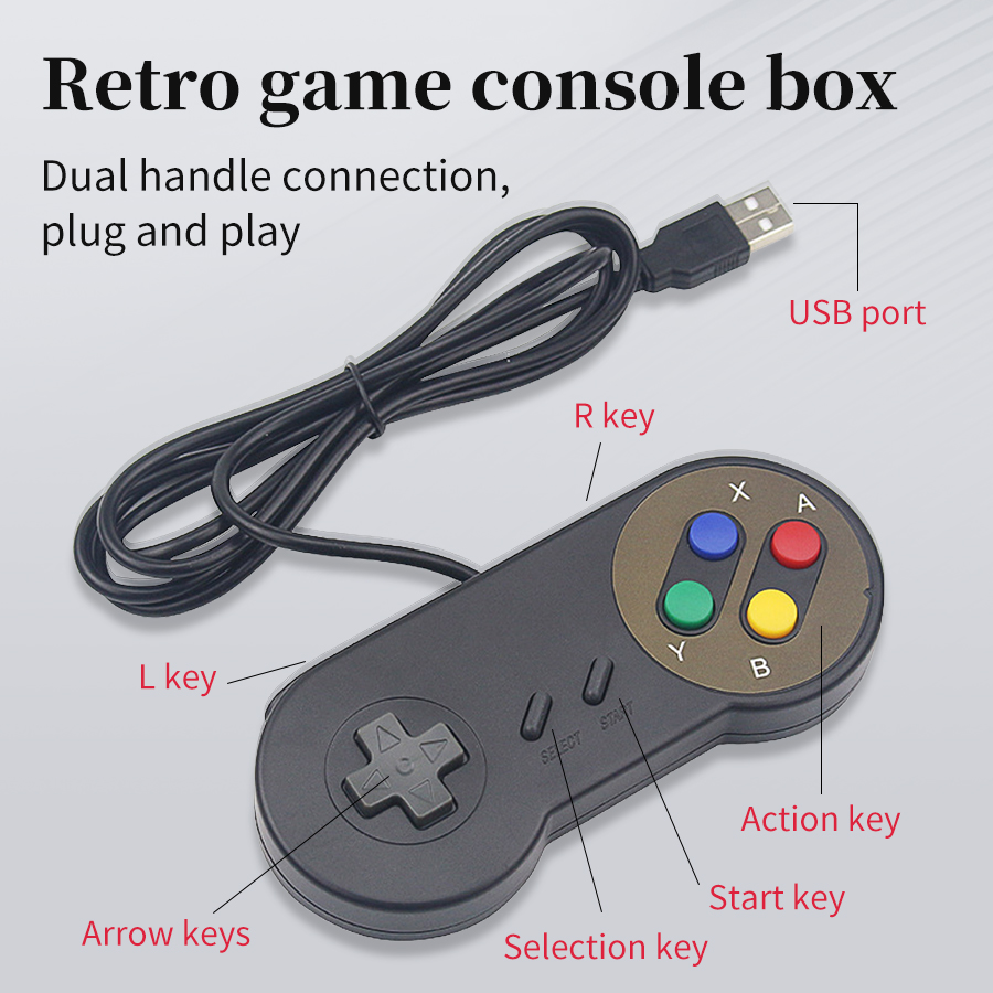 จอยสติ๊กเกม USB สำหรับเล่นเกมย - Retro Gaming Usb บทวิจารณ์และราคา