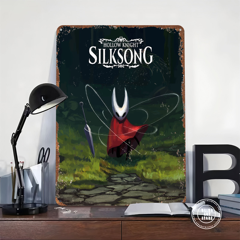 Hollow Knight: Silksong โปสเตอ - Retro Knight Gaming บทวิจารณ์และราคา