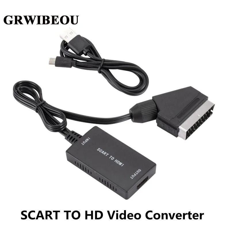ตัวแปลงสัญญาณ SCART เป็น HDMI  - Scart To Hdmi บทวิจารณ์และราคา