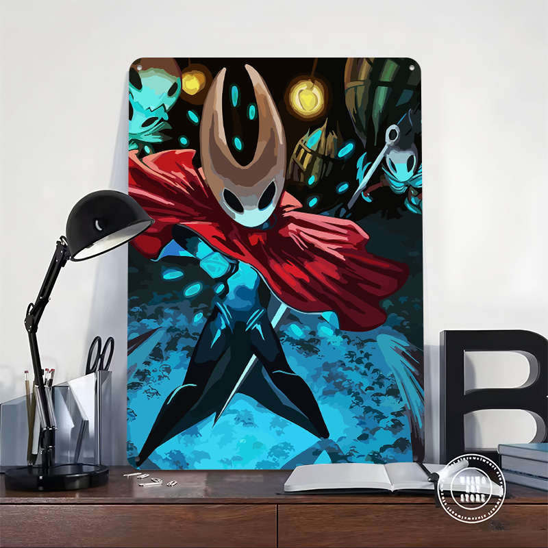 โปสเตอร์เกม Hollow Knight แบบก - Retro Knight Gaming บทวิจารณ์และราคา