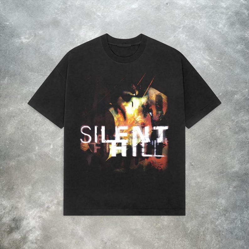 เสื้อยืด Silent Hill 2 OST สไต - Retro Gaming T Shirt บทวิจารณ์และราคา