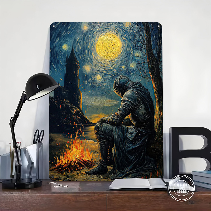 ป้ายโลหะตกแต่งผนังลาย Knight B - Retro Knight Gaming บทวิจารณ์และราคา