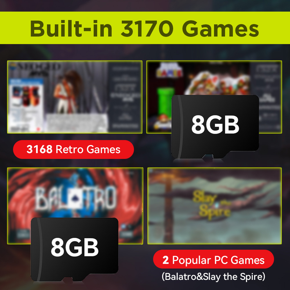 8GB เกม TF Card 3170 Retro/เกม - Retro Gaming App บทวิจารณ์และราคา