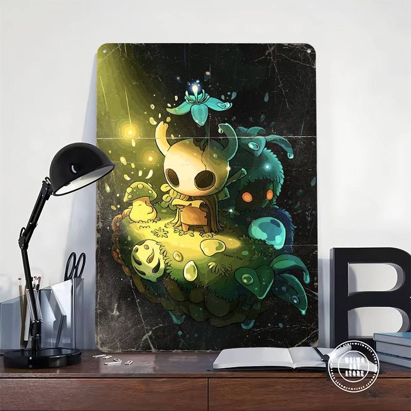โปสเตอร์โลหะลายตัวละครฮอลโลว์ไ - Retro Knight Gaming บทวิจารณ์และราคา