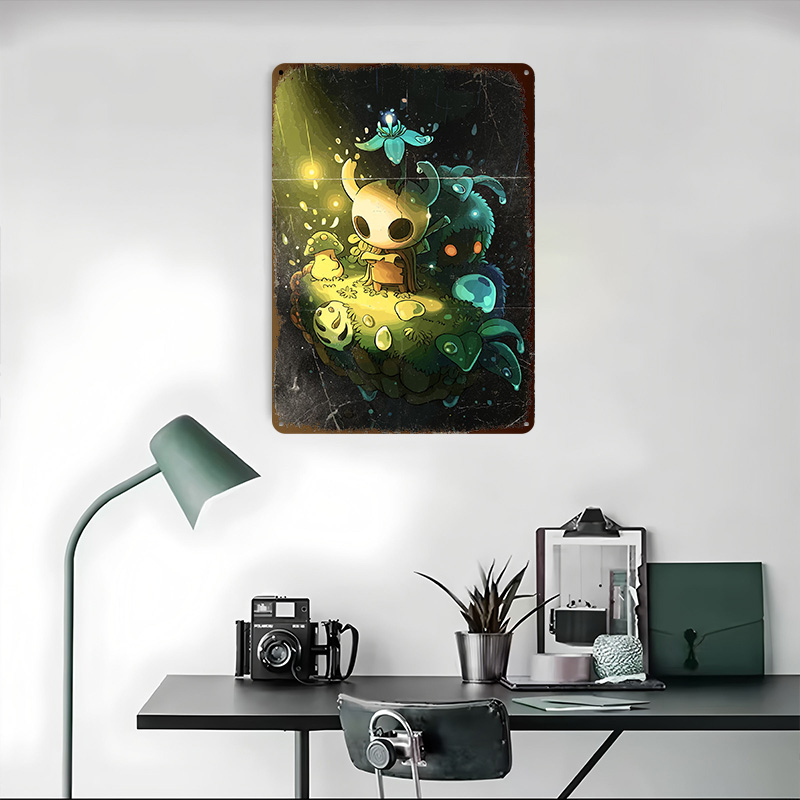 โปสเตอร์โลหะลายตัวละครฮอลโลว์ไ - Retro Knight Gaming บทวิจารณ์และราคา