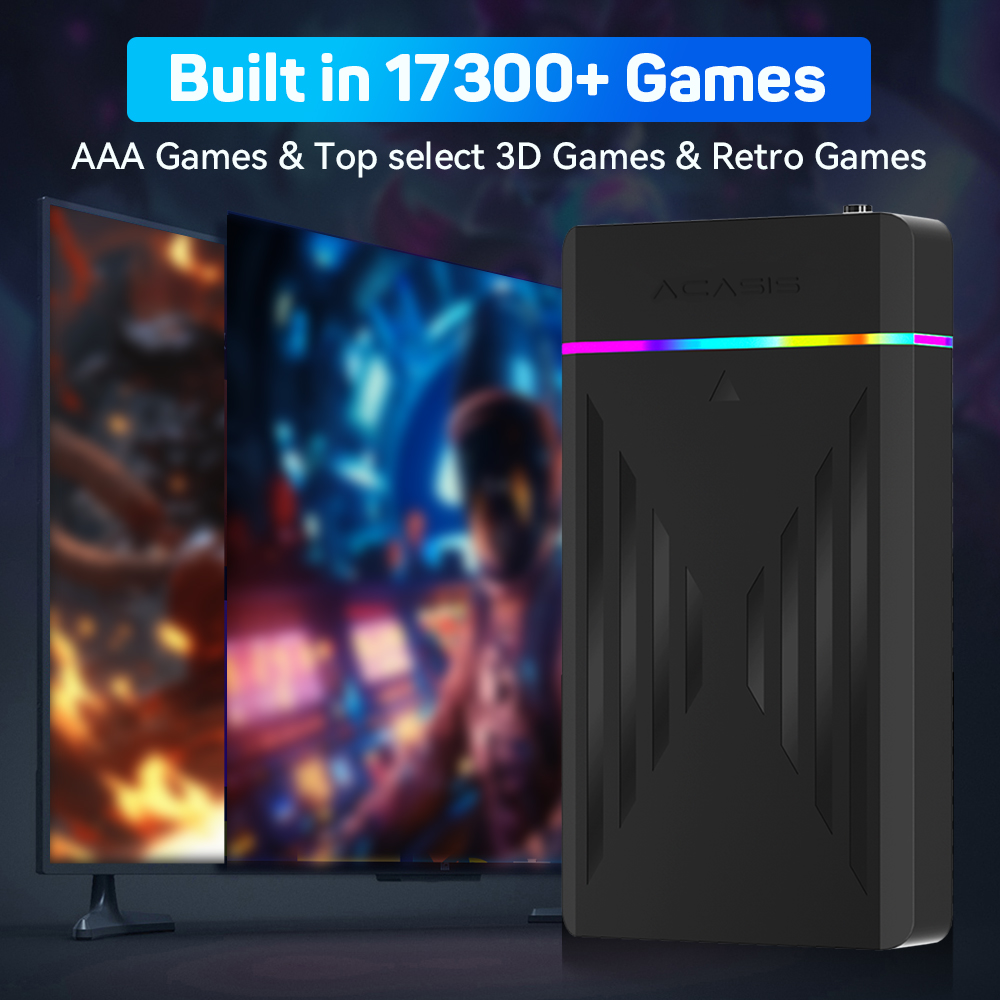 3TB แบบพกพา HDD LaunchBox/Retr - Retro Gaming Stick บทวิจารณ์และราคา